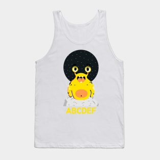 Cute Animal Cartoon Drawing Tank Top